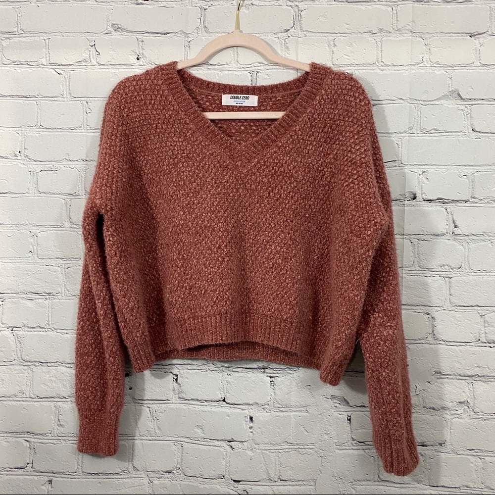 Double Zero Brand Cropped Soft Jumper Size M
